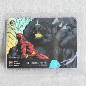 5/$20 Mint 2022 Hro Hybrid The Flash Vs. Tar Pit Epic DC Holo Card A17868!!